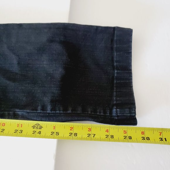 SECOND YOGA Black Straight Leg Jeans - Picture 11 of 11